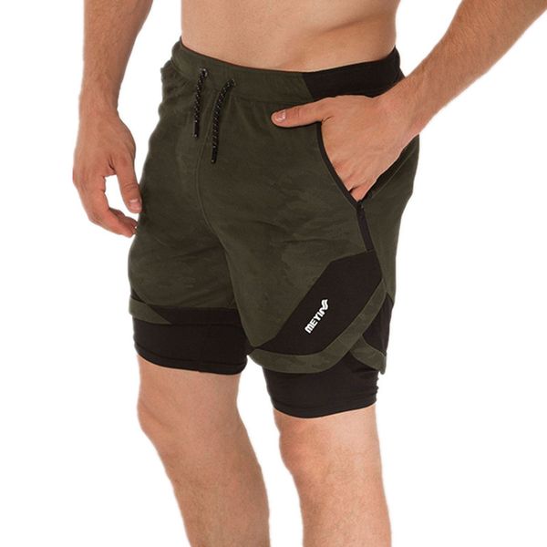 2019 summer double shorts men's shorts large size run fast dry breathable fitness men sportswear, White;black
2019 summer double shorts men's shorts large size run fast dry breathable fitness men sportswear, White;black
