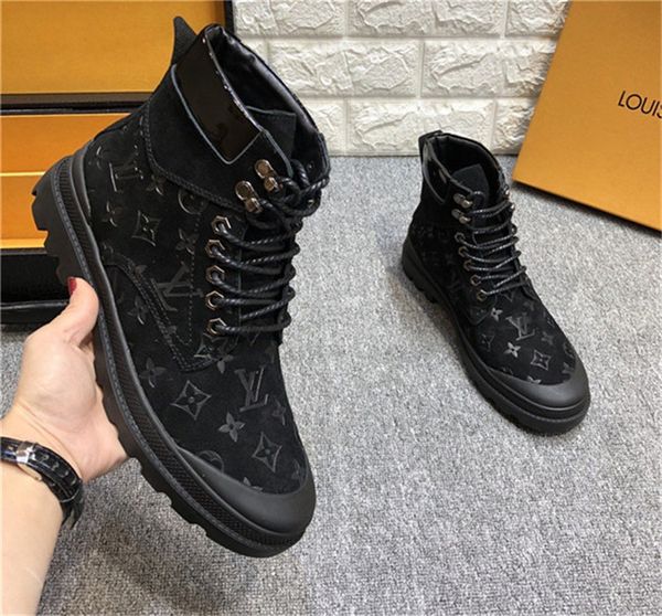 men boots winter male genuine leather ankle boots martens warm plush snow boots men outdoor safety work booties botas hombre 39-45 a11, Black
men boots winter male genuine leather ankle boots martens warm plush snow boots men outdoor safety work booties botas hombre 39-45 a11, Black
