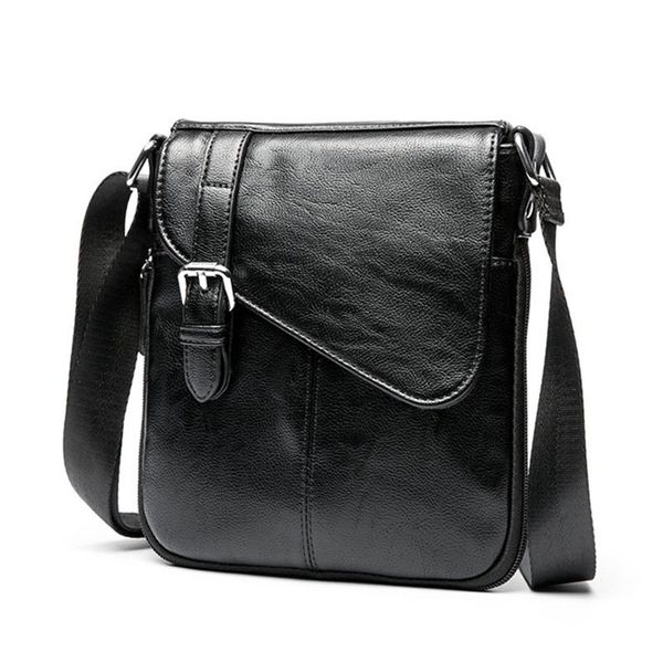 new trend casual men's shoulder bag simple joker messenger bag business casual small satchel
new trend casual men's shoulder bag simple joker messenger bag business casual small satchel