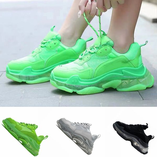 2019 paris 17fw triple-s walking shoes luxury dad shoes chaussures femme triple s sneakers for leisure men women vintage old grandpa trainer, Black
2019 paris 17fw triple-s walking shoes luxury dad shoes chaussures femme triple s sneakers for leisure men women vintage old grandpa trainer, Black