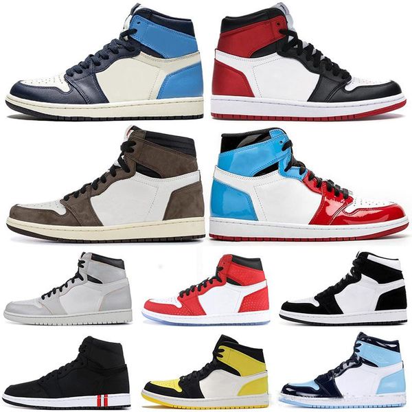 2020 satin black toe 1 1s basketball shoes obsidian unc twist fearless spiderman women mens trainers sports sneakers 7-12, White;red
2020 satin black toe 1 1s basketball shoes obsidian unc twist fearless spiderman women mens trainers sports sneakers 7-12, White;red