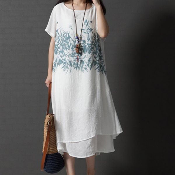 2020 summer women's plus size beach dresses loose 2 colors tunic casual casual short-sleeved waistline simple vestidos
2020 summer women's plus size beach dresses loose 2 colors tunic casual casual short-sleeved waistline simple vestidos