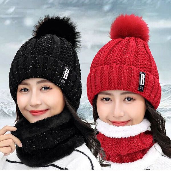 women hat caps winter warm women's ladies hat and scarf set knitted neck warmer beanie ski cap /by, Blue;gray
women hat caps winter warm women's ladies hat and scarf set knitted neck warmer beanie ski cap /by, Blue;gray