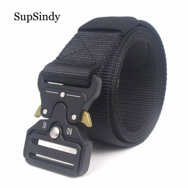 supsindy men&women tactical belt 90--200cm quick release nylon belt outdoor multifunctional training belts high quality, Black;brown
supsindy men&women tactical belt 90--200cm quick release nylon belt outdoor multifunctional training belts high quality, Black;brown
