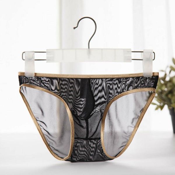 underpants men's see-through silk briefs mesh sheer pouch stretchy seamless panties thongs underwear black green pink red white, Black;white
underpants men's see-through silk briefs mesh sheer pouch stretchy seamless panties thongs underwear black green pink red white, Black;white