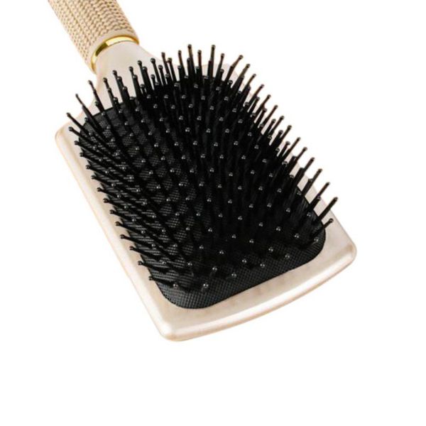 1 massage comb hair care brush wooden spa massage comb antistatic hair head promote blood circulation, Silver
1 massage comb hair care brush wooden spa massage comb antistatic hair head promote blood circulation, Silver