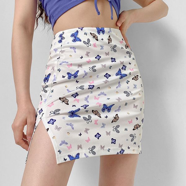 new fashion butterfly print a-line skirt women summer irregular split hips skirt casual streetwear clothes wholesale, Black
new fashion butterfly print a-line skirt women summer irregular split hips skirt casual streetwear clothes wholesale, Black