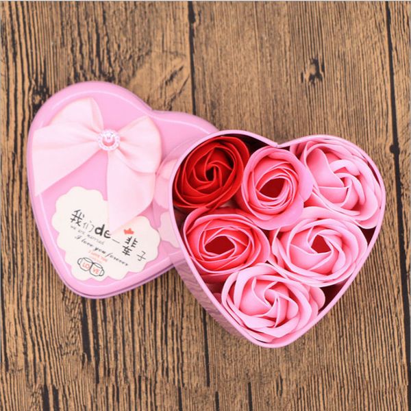 6pcs heart scented bath body petal rose flower soap wedding decoration gift with box event & party supplies
6pcs heart scented bath body petal rose flower soap wedding decoration gift with box event & party supplies