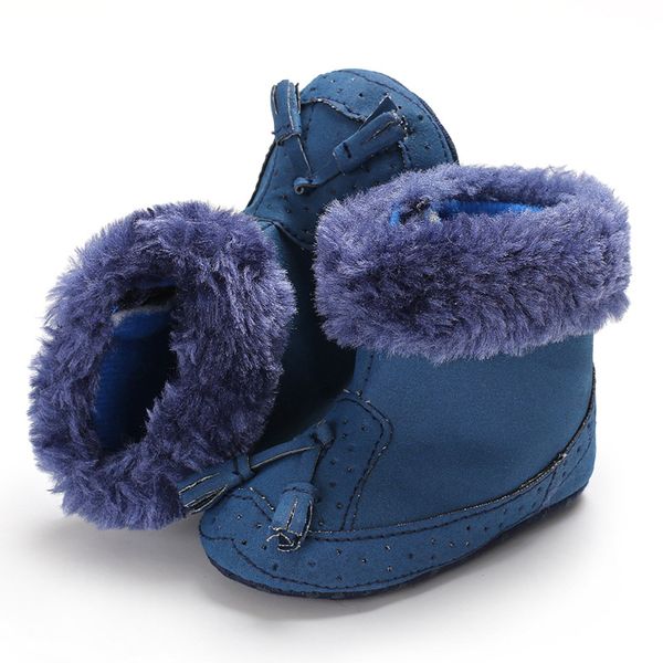 cotton fabric winter baby booties soft soles plus velvet toddler baby girl snow boots infant newborn baby boy shoes, Black;grey
cotton fabric winter baby booties soft soles plus velvet toddler baby girl snow boots infant newborn baby boy shoes, Black;grey