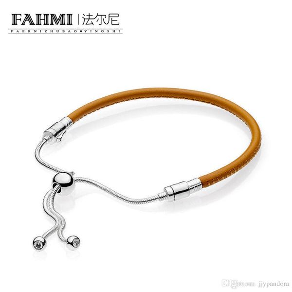 2019 100% 925 sterling silver original authentic brown leather rope stretch charm basic bracelet ladie charm jewelry wholesale, Black
2019 100% 925 sterling silver original authentic brown leather rope stretch charm basic bracelet ladie charm jewelry wholesale, Black