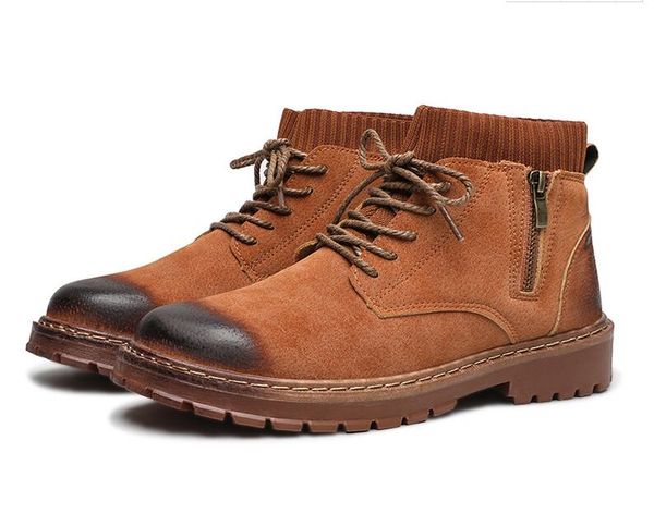 retro mens boots ankle martin booties fashion casual shoes for men sneakers man botas hombre footwear male adult, Black
retro mens boots ankle martin booties fashion casual shoes for men sneakers man botas hombre footwear male adult, Black