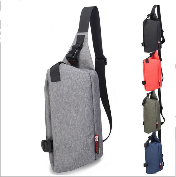 2016 fashion large capacity man bag multi-functional man chest bag 99002