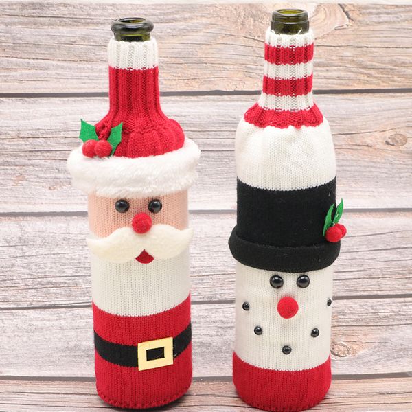 christmas decoration wine bottle set champagne red wine knit set creative l restaurant holiday layout
christmas decoration wine bottle set champagne red wine knit set creative l restaurant holiday layout