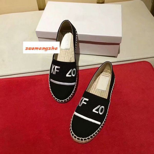new fashionable embroidered grass woven shoes tiger head shoes couple shoes, Black
new fashionable embroidered grass woven shoes tiger head shoes couple shoes, Black