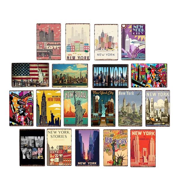american new york vintage metal poster plaque metal vintage british coffee bar house home decorative metal plate wall decor tin sign
american new york vintage metal poster plaque metal vintage british coffee bar house home decorative metal plate wall decor tin sign