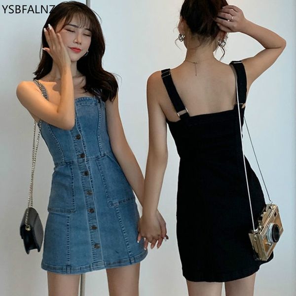 casual dresses 2021 fashion s-2xl blue short denim sundresses female korean slim single-breasted women age reduction backless slip, Black;gray
casual dresses 2021 fashion s-2xl blue short denim sundresses female korean slim single-breasted women age reduction backless slip, Black;gray