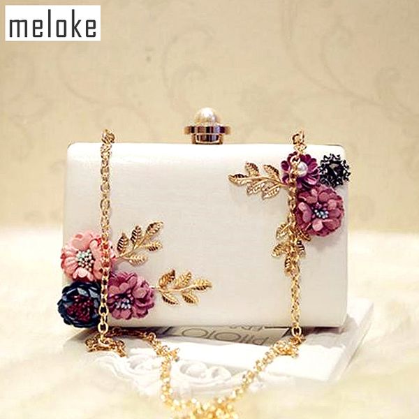 meloke 2019 women handmade flowers evening bags mini wedding dinner bags luxury clutch purse with 2 chains mx190819
meloke 2019 women handmade flowers evening bags mini wedding dinner bags luxury clutch purse with 2 chains mx190819