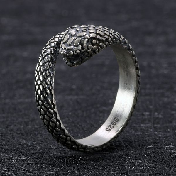 925 sterling silver snake skull gothic rings for women and men antique retro punk thai silver viking rings animal jewelry, Golden;silver
925 sterling silver snake skull gothic rings for women and men antique retro punk thai silver viking rings animal jewelry, Golden;silver