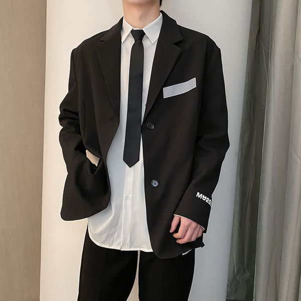 2020 spring and autumn new youth popular men's loose business casual suits fashion casual reflective stripe jacket coat, White;black
2020 spring and autumn new youth popular men's loose business casual suits fashion casual reflective stripe jacket coat, White;black