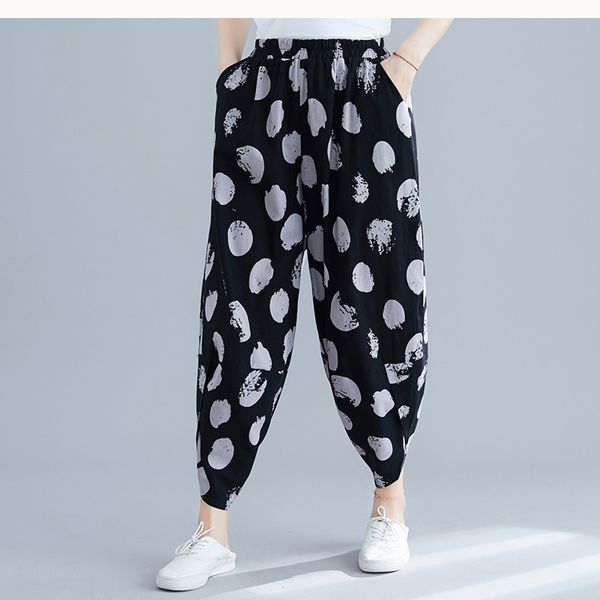 womens pants trouser bottoms big loose oversized elastic waist big dots retro fashion casual for spring summer bo26511514, Black;white
womens pants trouser bottoms big loose oversized elastic waist big dots retro fashion casual for spring summer bo26511514, Black;white