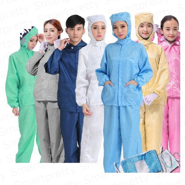 2pcs/set protective clothing anti dust and droplet men women work clothes suit hooded jacket + trousers multi function garment s-4xl e32411, White
2pcs/set protective clothing anti dust and droplet men women work clothes suit hooded jacket + trousers multi function garment s-4xl e32411, White