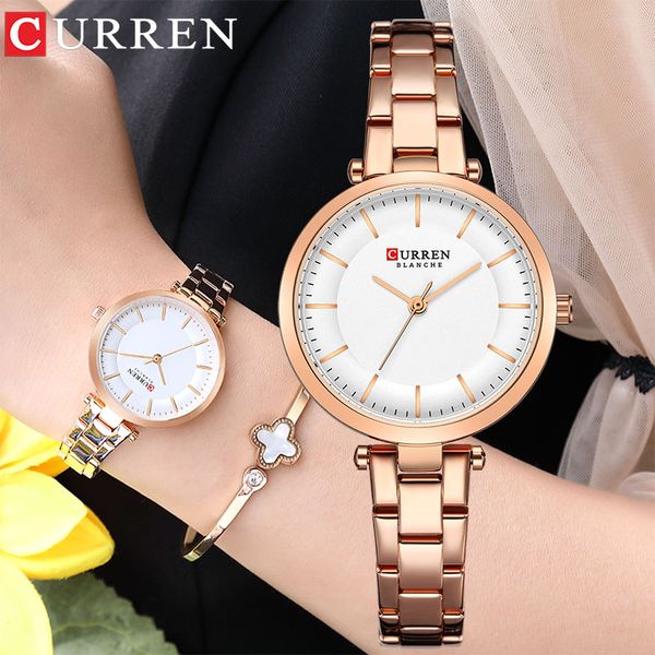 2019 curren brand fashion watch women stainless steel bracelet analog wristwatches montre relogio clock, Slivery;brown
2019 curren brand fashion watch women stainless steel bracelet analog wristwatches montre relogio clock, Slivery;brown