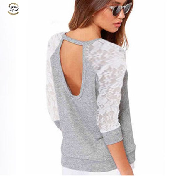 women sweatshirts regular 2019 spring casual long sleeve hoodies lace backless hoodies sweatshirts pullovers sudaderas mujer s xxl, Black
women sweatshirts regular 2019 spring casual long sleeve hoodies lace backless hoodies sweatshirts pullovers sudaderas mujer s xxl, Black