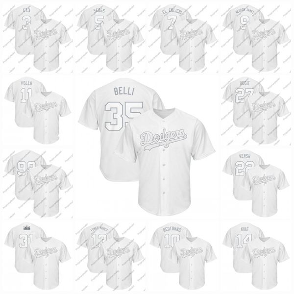Bellinger Belli Los Angeles 2019 Players Weekend Dodgers Jersey Kershaw Kersh Hernandez Kike Verdugo DUGIE FUNKY MUNCY Seager SEAGS Taylor
Bellinger Belli Los Angeles 2019 Players Weekend Dodgers Jersey Kershaw Kersh Hernandez Kike Verdugo DUGIE FUNKY MUNCY Seager SEAGS Taylor