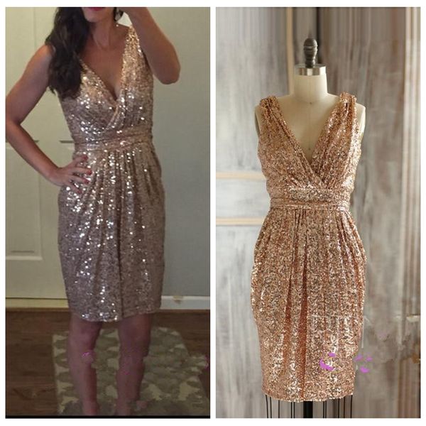 v-neck sheath short bling bling bridesmaids dresses sequins slim custom sleeveless vestidos de bridesmaids prom gowns honor of maid cheap, White;pink
v-neck sheath short bling bling bridesmaids dresses sequins slim custom sleeveless vestidos de bridesmaids prom gowns honor of maid cheap, White;pink