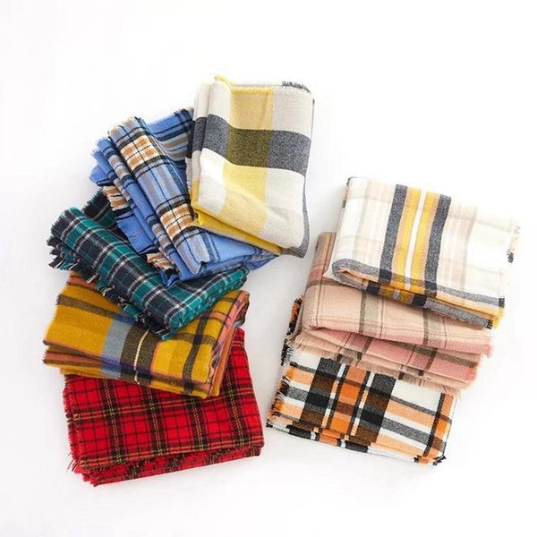 plaid blankets scarves 65*195cm girls oversized winter lattice scarf check neck shawl fringed grid tassel wraps wholesale jj20130, Blue;gray
plaid blankets scarves 65*195cm girls oversized winter lattice scarf check neck shawl fringed grid tassel wraps wholesale jj20130, Blue;gray