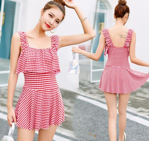 2019 swimsuit Women's Student Skirt Split Swimming Dresses Women Bikini Flat Pants Two piece Girls Swimming Suit women's beach swimwear
2019 swimsuit Women's Student Skirt Split Swimming Dresses Women Bikini Flat Pants Two piece Girls Swimming Suit women's beach swimwear