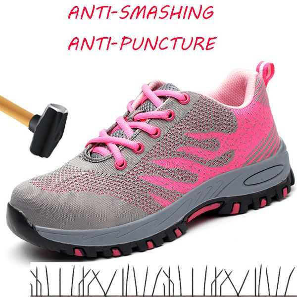 indestructible woek shoes men and women steel toe safety boots puncture-proof work sneakers breathable shoes, Black
indestructible woek shoes men and women steel toe safety boots puncture-proof work sneakers breathable shoes, Black