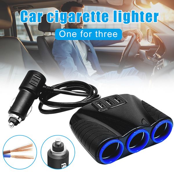 3 way cigarette lighter socket splitter 5v 3 usb charger power adapter car sub sale
3 way cigarette lighter socket splitter 5v 3 usb charger power adapter car sub sale