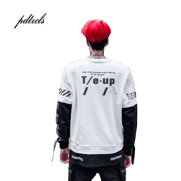 guo-chao tang 2019 autumn loose stripes fashion o-neck streetwear men's hoodies hip hop letter printing ribbon male hoodies, Black
guo-chao tang 2019 autumn loose stripes fashion o-neck streetwear men's hoodies hip hop letter printing ribbon male hoodies, Black