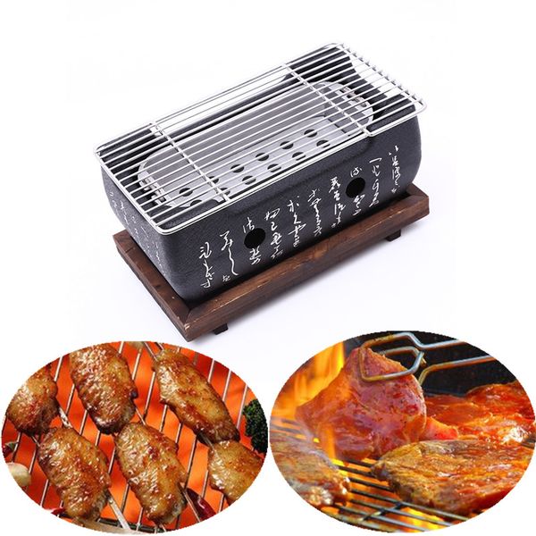 japanese korean bbq grill oven aluminium alloy charcoal grill portable party accessories household barbecue tools
japanese korean bbq grill oven aluminium alloy charcoal grill portable party accessories household barbecue tools