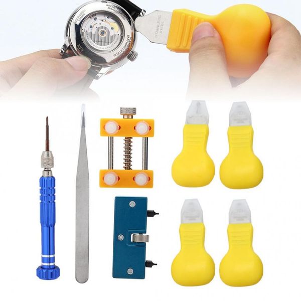 8pcs watch case opener set watch case two-jaw opener blade back cover pry remover set part repairing tool for watchmaker i