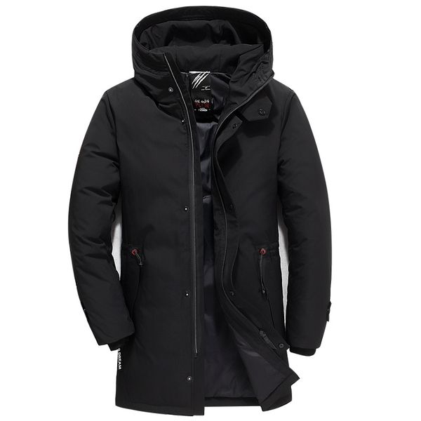 new fashion brand men's long down jacket 2019 new casual men's down jacket high-end thickening hooded coat men plus 6xl, Black
new fashion brand men's long down jacket 2019 new casual men's down jacket high-end thickening hooded coat men plus 6xl, Black