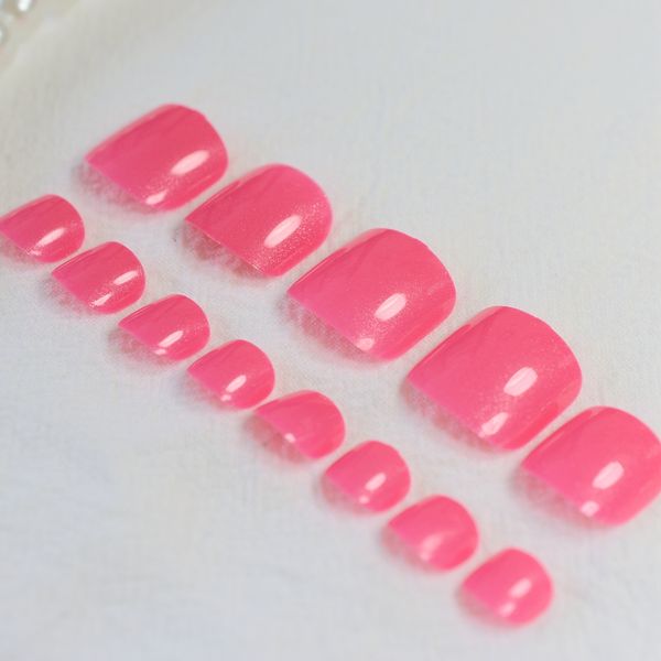 fashion toenails shimmer watermelon red false toe nails acrylic french short full fake nails for toes 24pcs, Red;gold
fashion toenails shimmer watermelon red false toe nails acrylic french short full fake nails for toes 24pcs, Red;gold