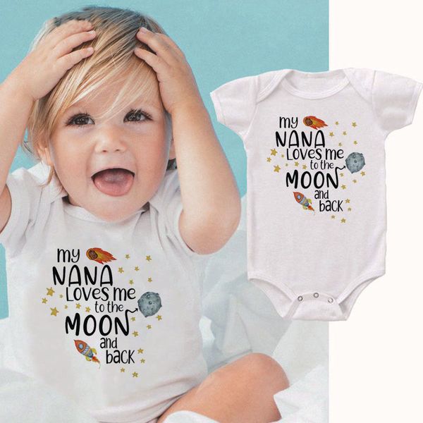 kids bodysuits 0-24months infant outfits grandma loves me to the moon and back letters print summer children jumpsuits, Blue
kids bodysuits 0-24months infant outfits grandma loves me to the moon and back letters print summer children jumpsuits, Blue