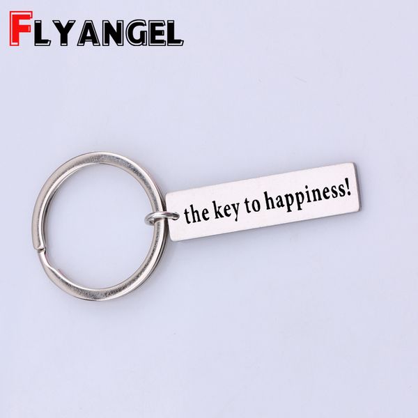 happiness keychain gifts engraved the key to happiness creative keyring gift for family or friend simple fashion charm bag tag, Silver
happiness keychain gifts engraved the key to happiness creative keyring gift for family or friend simple fashion charm bag tag, Silver
