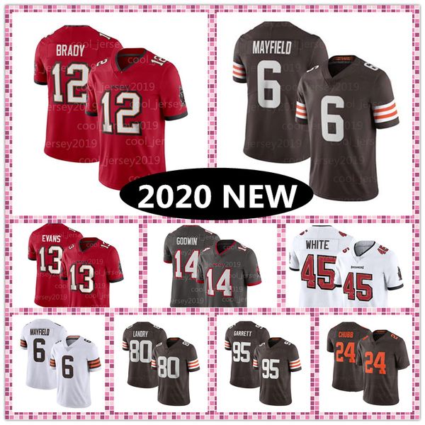 12 tom brady 6 baker mayfield brown 24 nick chubb 45 devin white buccaneer mike evans jersey jarvis landry myles garrett chris godwin jersey, Black;red
12 tom brady 6 baker mayfield brown 24 nick chubb 45 devin white buccaneer mike evans jersey jarvis landry myles garrett chris godwin jersey, Black;red