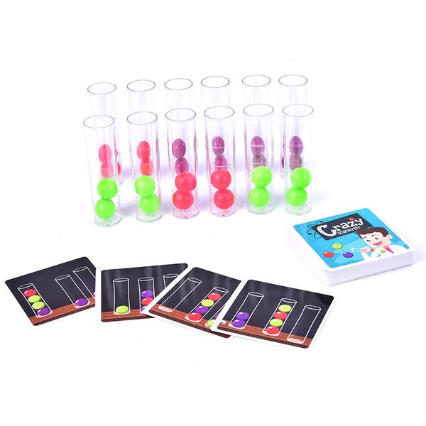 crazy scientist test tube card concentration training educational leaening toys gift for children kids party board game
crazy scientist test tube card concentration training educational leaening toys gift for children kids party board game