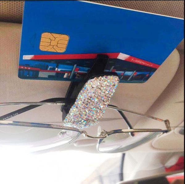 1pcs universal car sun visor glasses sunglasses holder clip rhinestone car multi-function glasses clip practical useful new
1pcs universal car sun visor glasses sunglasses holder clip rhinestone car multi-function glasses clip practical useful new