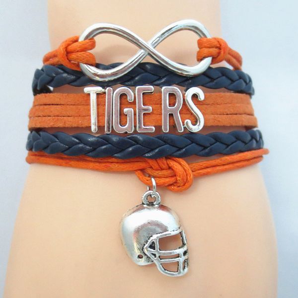 ювелирные изделия infinity love state tigers футбольная команда браслет спорт браслеты дружбы b09136, Golden;silver
ювелирные изделия infinity love state tigers футбольная команда браслет спорт браслеты дружбы b09136, Golden;silver