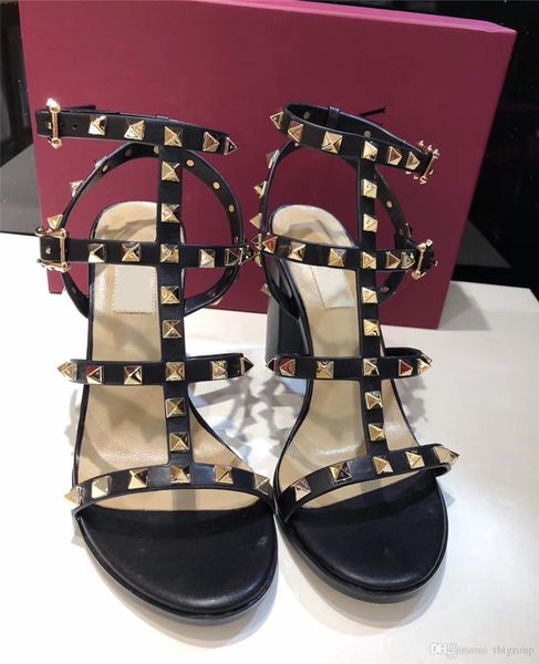 2020 luxury designer fashion stud sandals genuine leather slingback pumps ladies high heels fashion rivets shoe party high heel cs07, Black
2020 luxury designer fashion stud sandals genuine leather slingback pumps ladies high heels fashion rivets shoe party high heel cs07, Black
