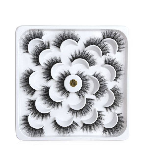 10 pairs faux mink lashes natural long fake eyelashes 3d thick false lashes extension eyelashes makeup tools maquiagem
10 pairs faux mink lashes natural long fake eyelashes 3d thick false lashes extension eyelashes makeup tools maquiagem