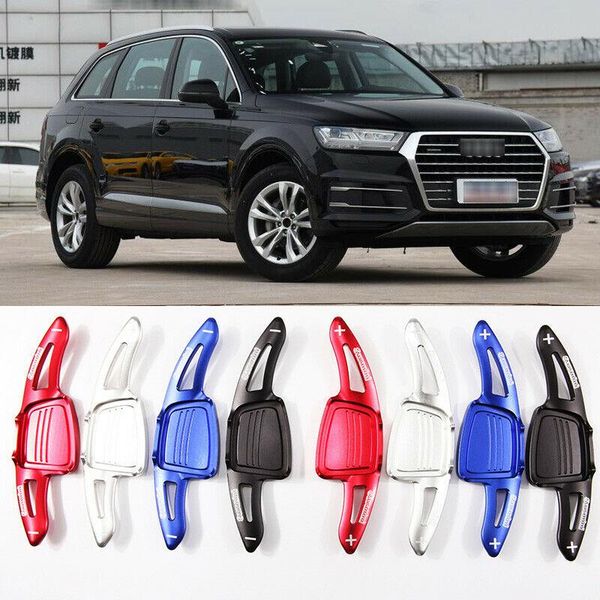 2pcs aluminum steering wheel shift paddle shifter extension for audi q7 2016-18
2pcs aluminum steering wheel shift paddle shifter extension for audi q7 2016-18