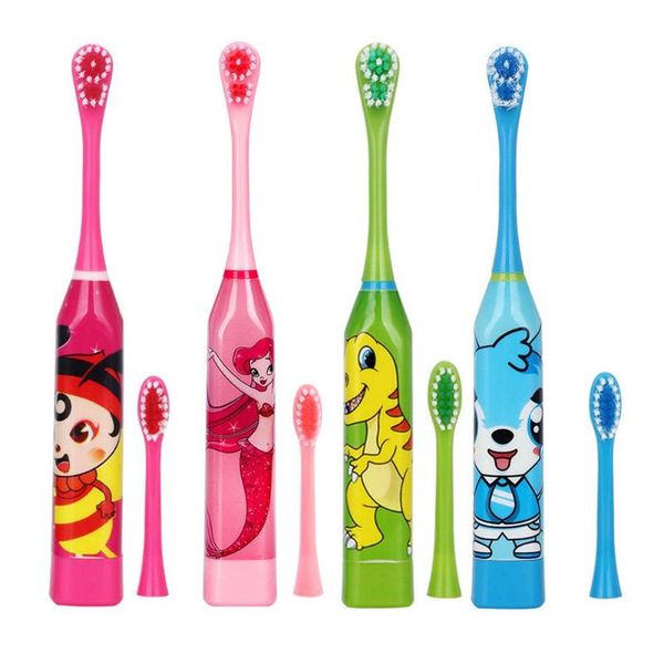 electric toothbrush cartoon pattern double-sided waterproof tooth brush oral cleaning for kids with 2pcs replacement head
electric toothbrush cartoon pattern double-sided waterproof tooth brush oral cleaning for kids with 2pcs replacement head
