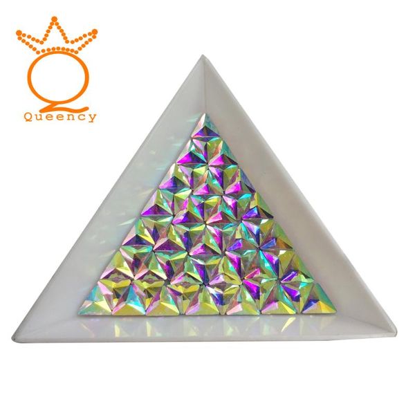 144pcs 7mm crystal ab 3d nails charms stone manicure jewelry triangle shape flatback with non ix strass nagel decorative, Silver;gold
144pcs 7mm crystal ab 3d nails charms stone manicure jewelry triangle shape flatback with non ix strass nagel decorative, Silver;gold