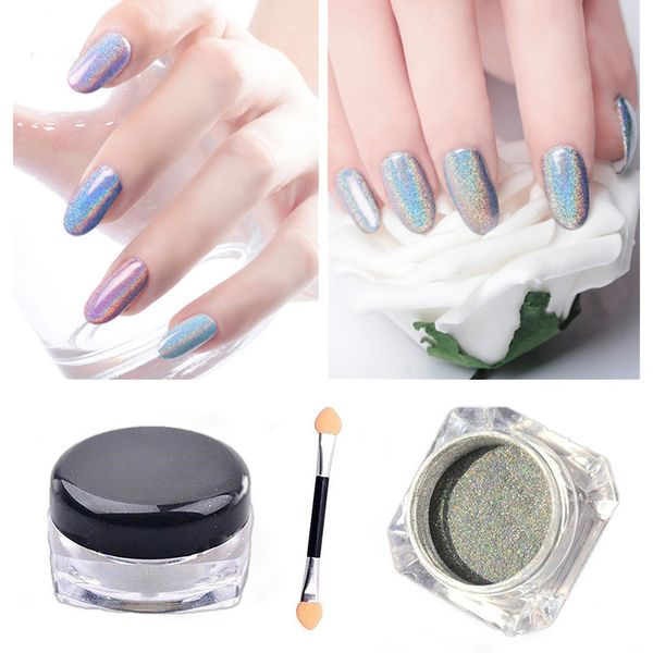 2019 new laser nail glitter peacock holographic mirror laser dust nail art chrome pigment diy decorations very hot, Silver;gold
2019 new laser nail glitter peacock holographic mirror laser dust nail art chrome pigment diy decorations very hot, Silver;gold